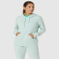 ASICS - French Terry Pullover Hoodie Women's - Hoodies (Pale Blue) French Terry Pullover Hoodie - Women's