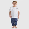 Billabong - Team Elastic Beach Beach Trousers For Toddlers - Pants (SLATE BLUE) Team Elastic Beach Beach Trousers For Toddlers