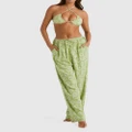 Billabong - Sun Lovers Beach Beach Trousers For Women - Pants (PALM GREEN) Sun Lovers Beach Beach Trousers For Women