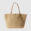 Billabong - Perfect Find Straw Tote Bag For Women - Bags (NATURAL) Perfect Find Straw Tote Bag For Women