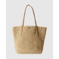 Billabong - Perfect Find Straw Tote Bag For Women - Bags (NATURAL) Perfect Find Straw Tote Bag For Women