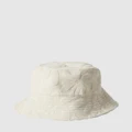 Billabong - Jacquard Bucket Hat For Women - Hats (WHITECAP) Jacquard Bucket Hat For Women