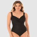 Miraclesuit Swimwear - Sanibel Underwired Shaping Swimsuit - One-Piece / Swimsuit (Black) Sanibel Underwired Shaping Swimsuit