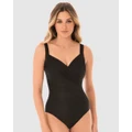 Miraclesuit Swimwear - Sanibel Underwired Shaping Swimsuit - One-Piece / Swimsuit (Black) Sanibel Underwired Shaping Swimsuit