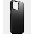 Nomad - iPhone 15 Pro Max Leather Phone Case - Tech Accessories (Black) iPhone 15 Pro Max Leather Phone Case