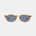 Persol - Persol Galleria PO3152S - Sunglasses (Brown & Blue) Persol Galleria PO3152S