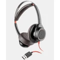 Poly - Blackwire 7225 USB C Headset - Tech Accessories (Black) Blackwire 7225 USB-C Headset