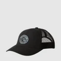 Quiksilver - Mens Bonk Yonkers Trucker Cap - Headwear (BLACK) Mens Bonk Yonkers Trucker Cap