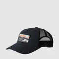 Quiksilver - Mens Fabled Season Trucker Cap - Headwear (BLACK) Mens Fabled Season Trucker Cap