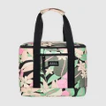 Roxy - Dancing Morning Cooler Bag - Swimming / Towels (ANTHRACITE PALM SONG AXS) Dancing Morning Cooler Bag