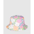 Roxy - Jasmine Paradise Bucket Hat For Girls - Hats (ULTRAMARINE TEENIE FLOWER) Jasmine Paradise Bucket Hat For Girls