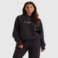 Billabong - Society Pullover Hoodie For Women - Crew Necks (BLACK SANDS) Society Pullover Hoodie For Women