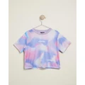 Ellesse - Cindra Crop T Shirt Teens - Short Sleeve T-Shirts (Multi) Cindra Crop T-Shirt - Teens