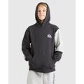 Quiksilver - Colour Flow Hoody Youth - Sweats & Hoodies (TARMAC) Colour Flow Hoody Youth