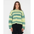 Rusty - Marissa Long Sleeve Crew Neck Ombre Knit - Jumpers & Cardigans (LIM) Marissa Long Sleeve Crew Neck Ombre Knit