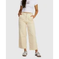 RVCA - Fresh Prince Corduroy Trousers For Women - Pants (BLEACHED) Fresh Prince Corduroy Trousers For Women