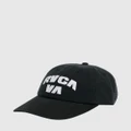 RVCA - Strange Times Cap - Headwear (BLACK) Strange Times Cap