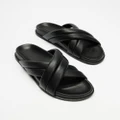 Sol Sana - Coast Footbed - Sandals (Black) Coast Footbed