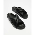 Sol Sana - Coast Footbed - Sandals (Black) Coast Footbed