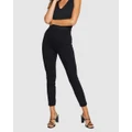 Spanx - The Perfect Black Pants, Ankle 4 Pocket - Pants (Black) The Perfect Black Pants, Ankle 4-Pocket