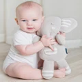Living Textiles - Eli the Elephant Knitted Toy - Animals (Grey) Eli the Elephant Knitted Toy