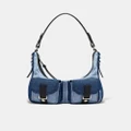 MIMCO - The 2004 Mini Hobo Bag - Handbags (Blue) The 2004 Mini Hobo Bag