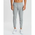 Nike - Sportswear Club Fleece Jogger Pants - Sweatpants (​Dark Grey Heather, Matte Silver & White) Sportswear Club Fleece Jogger Pants