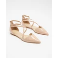 Atmos&Here - Kassidy Patent Leather Flats - Flats (Blush Patent) Kassidy Patent Leather Flats