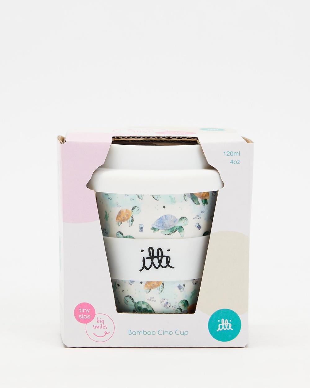 itti bitti - Reusable Baby Cino Cup with 2 Straws Crush - Nursing & Feeding (Crush) Reusable Baby Cino Cup with 2 Straws - Crush