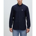 Fred Perry - Oxford Shirt - Casual shirts (Navy) Oxford Shirt