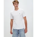 Jack & Jones - Paulos Short Sleeve Tee - T-Shirts & Singlets (White) Paulos Short Sleeve Tee