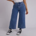 All About Eve - Charlie High Rise Wide Leg - Jeans (DARK BLUE) Charlie High Rise Wide Leg