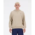 New Balance - Athletics French Terry Hoodie - Hoodies (Stoneware) Athletics French Terry Hoodie