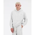 New Balance - Athletics French Terry Hoodie - Hoodies (Ash Heather) Athletics French Terry Hoodie