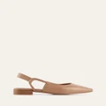 Jo Mercer - Larissa Dress Flats - Sandals (TAN LEATHER) Larissa Dress Flats