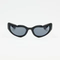 Le Specs - Fast Love 2452300 - Sunglasses (Matte Black) Fast Love 2452300