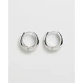 Luv Aj - The Marbella Silver Hoop Earrings - Jewellery (Silver) The Marbella Silver Hoop Earrings