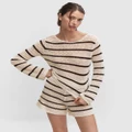 M.N.G - Mariner Sweater - Jumpers & Cardigans (Light Beige) Mariner Sweater