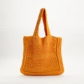 Rip Curl - Holiday Crochet 8L Tote - Bags (Orange) Holiday Crochet 8L Tote