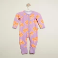 Bonds Baby - Zip Yardage Wondersuit Babies - Longsleeve Rompers (Print L9L) Zip Yardage Wondersuit - Babies