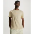 Calvin Klein - Raised Rubber Logo T Shirt - T-Shirts & Singlets (Eucalyptus) Raised Rubber Logo T-Shirt