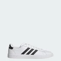 adidas Sportswear - Grand Court Cloudfoam Lifestyle Court Comfort Shoes Womens - Casual Shoes (Cloud White / Core Black / Core Black) Grand Court Cloudfoam Lifestyle Court Comfort Shoes Womens