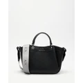 Armani Exchange - Small Shopping Bag - Bags (Black) Small Shopping Bag