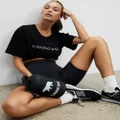 Running Bare - Hollywood 3.0 90's Relax Tee - Short Sleeve T-Shirts (Black) Hollywood 3.0 90's Relax Tee