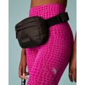 Running Bare - Pack Lite Sling Belt Bag - Bum Bags (Black) Pack Lite Sling Belt Bag