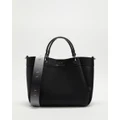Armani Exchange - Medium Shopping Bag - Bags (Black) Medium Shopping Bag
