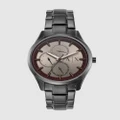 Armani Exchange - Gun Metal Chronograph Watch - Watches (Gunmetal) Gun-Metal Chronograph Watch