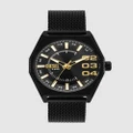Diesel - Scraper Black Analogue Watch - Watches (Black) Scraper Black Analogue Watch