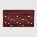 Fossil - Steven Red Card Case - Wallets (red) Steven Red Card Case