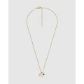 Fossil - Sadie Gold Tone Necklace - Jewellery (Gold) Sadie Gold Tone Necklace